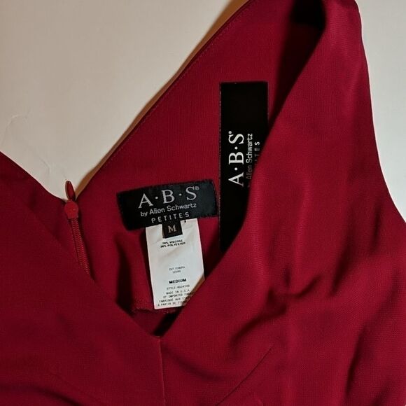 ABS By Allen Schwartz Petites Red Dress - Picture 8 of 8